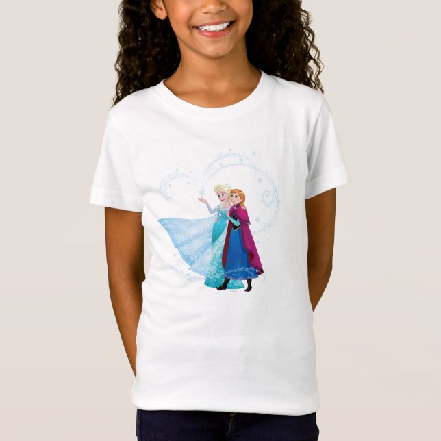 Anna and Elsa | Beautiful Together T-Shirt (Front)