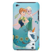 Anna and Elsa | Celebrate Sisterhood Barely There iPod Cover (Back)