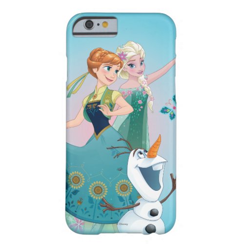 Anna and Elsa  Celebrate Sisterhood Barely There iPhone 6 Case