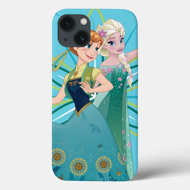 Anna and Elsa | Celebrate Sisterhood Case-Mate iPhone Case (Back)