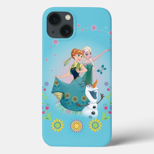Anna and Elsa | Celebrate Sisterhood Case-Mate iPhone Case (Back)