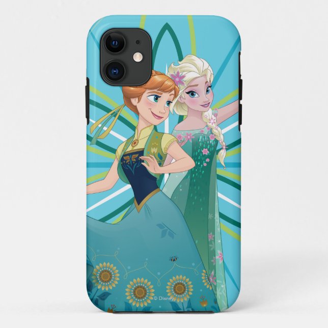 Anna and Elsa | Celebrate Sisterhood Case-Mate iPhone Case (Back)