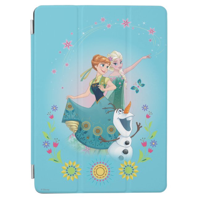 Anna and Elsa | Celebrate Sisterhood iPad Air Cover (Front)