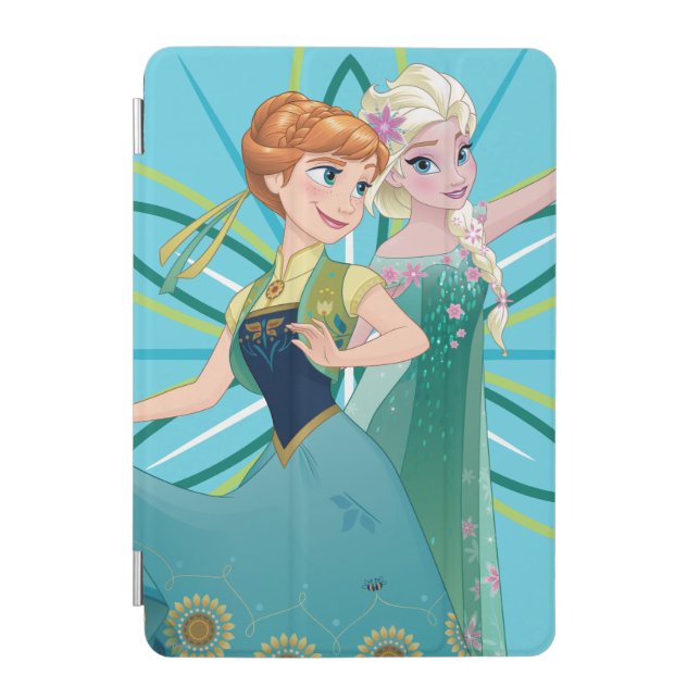 Anna and Elsa | Celebrate Sisterhood iPad Mini Cover (Front)