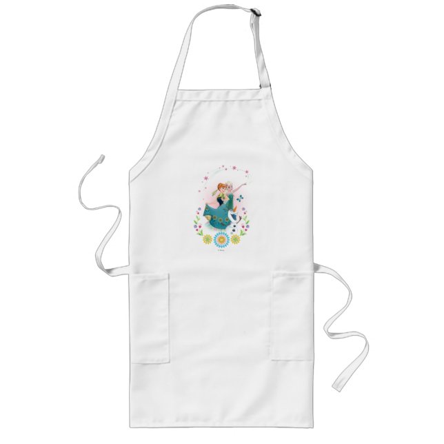 Anna and Elsa | Celebrate Sisterhood Long Apron (Front)