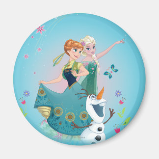 Anna and Elsa | Celebrate Sisterhood Magnet