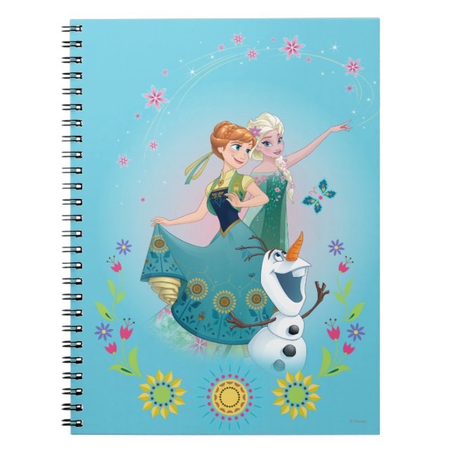 Anna and Elsa | Celebrate Sisterhood Notebook (Front)