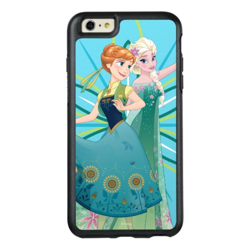 Anna and Elsa  Celebrate Sisterhood OtterBox iPhone 66s Plus Case