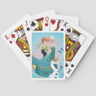 Anna and Elsa   Celebrate Sisterhood Playing Cards