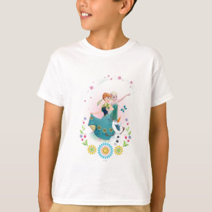 Anna and Elsa   Celebrate Sisterhood T-Shirt