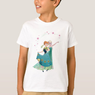 Anna and Elsa Celebrate Sisterhood T-Shirt