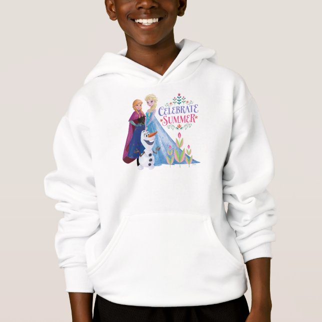 Anna and Elsa | Celebrate Summer Hoodie (Front)