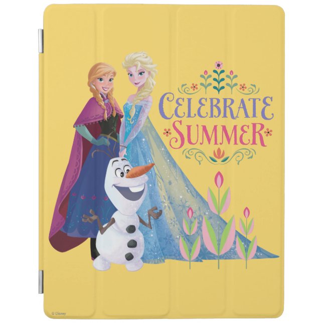 Anna and Elsa | Celebrate Summer iPad Smart Cover (Front)