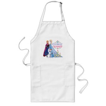 Anna And Elsa | Celebrate Summer Long Apron by frozen at Zazzle