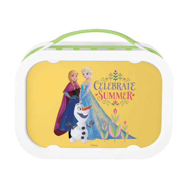 Anna and Elsa | Celebrate Summer Lunch Box | Zazzle