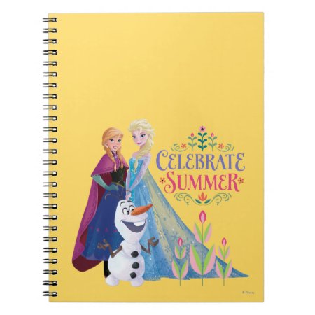 Anna And Elsa | Celebrate Summer Notebook