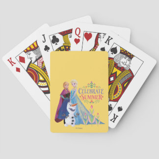 Anna and Elsa | Celebrate Summer Playing Cards