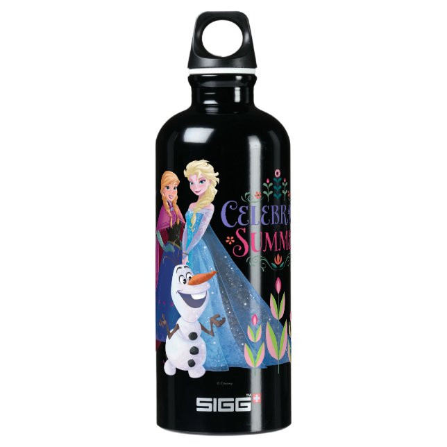 Anna and Elsa | Celebrate Summer Water Bottle (Front)
