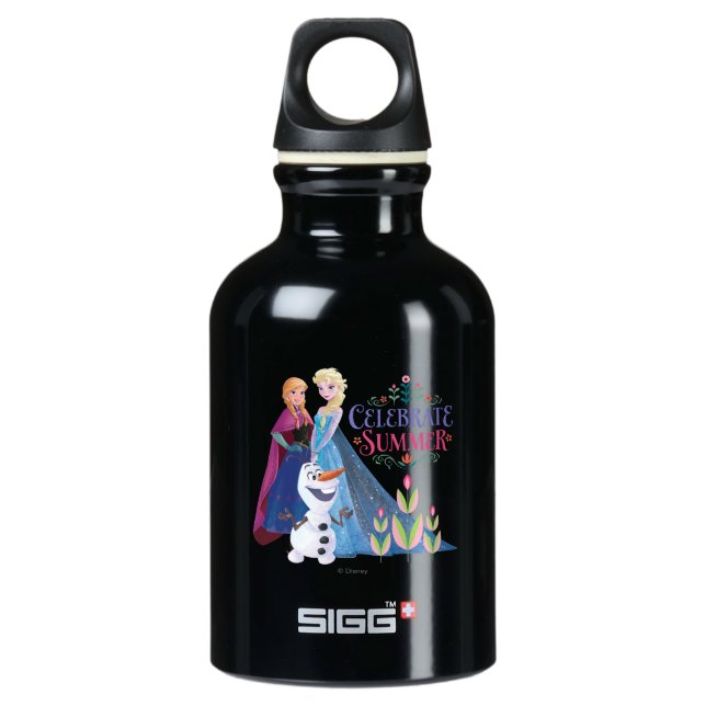 Anna and Elsa | Celebrate Summer Water Bottle (Front)