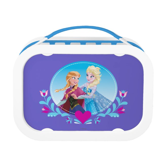 Anna and Elsa | Embracing Lunch Box (Back)