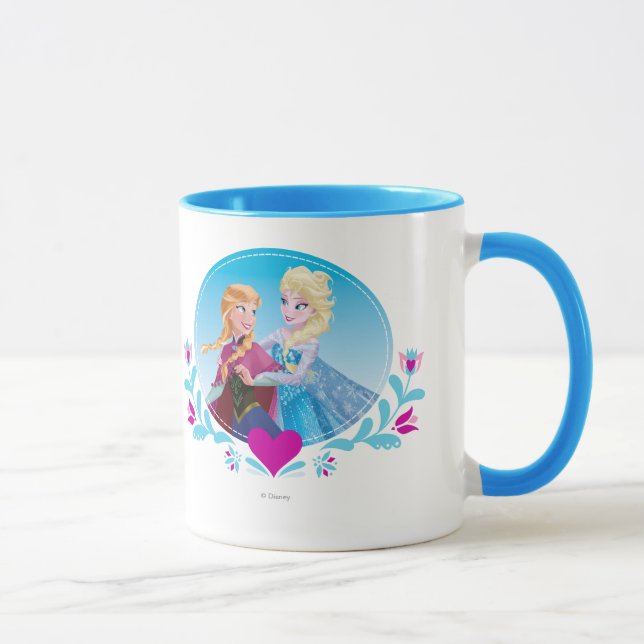 Anna and Elsa | Embracing Mug (Right)