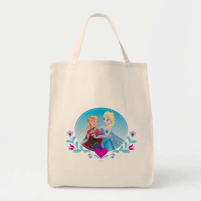 Anna and Elsa | Embracing Tote Bag (Front)