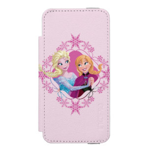 Anna and Elsa   Family Forever iPhone SE/5/5s Wallet Case