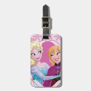 Anna and Elsa Family Forever Luggage Tag