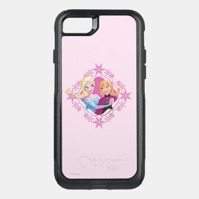 Anna and Elsa | Family Forever Otterbox iPhone Case (Back)