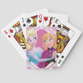 Anna and Elsa | Family Forever Playing Cards