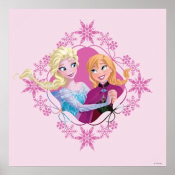 Anna And Elsa | Family Forever Poster by frozen at Zazzle