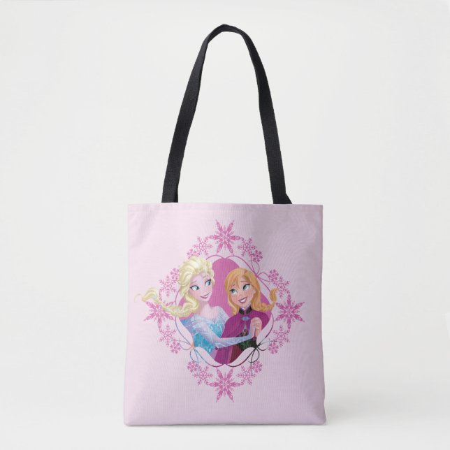 Anna and Elsa | Family Forever Tote Bag (Front)