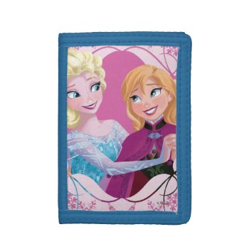 Anna And Elsa | Family Forever Trifold Wallet by frozen at Zazzle