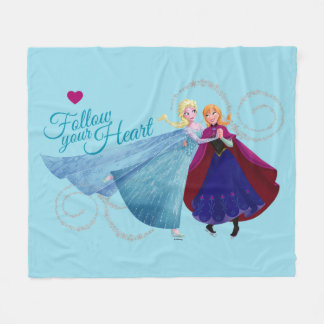 Anna and Elsa | Family Love Fleece Blanket