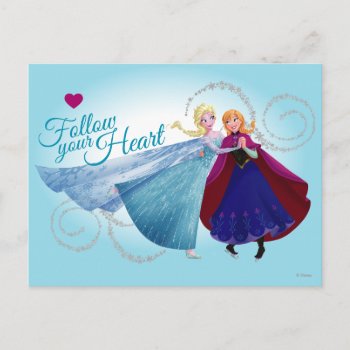 Anna And Elsa | Family Love Postcard by frozen at Zazzle