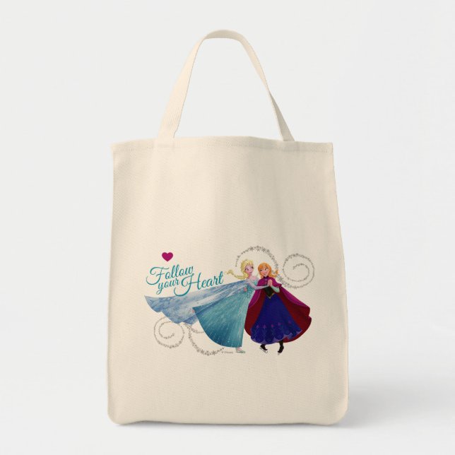 Anna and Elsa | Family Love Tote Bag (Front)