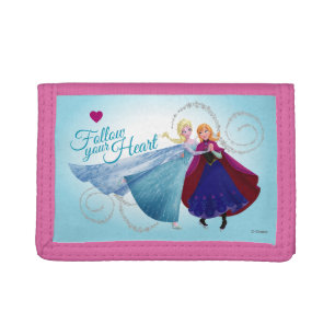 Anna and Elsa Family Love Trifold Wallet
