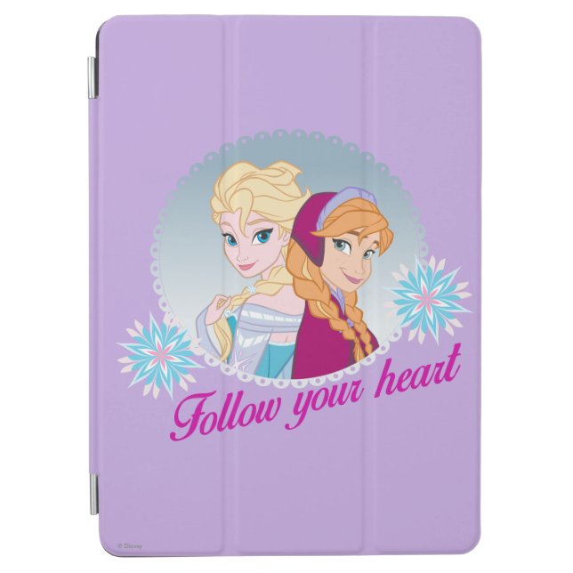 Anna and Elsa | Follow Your Heart iPad Air Cover (Front)