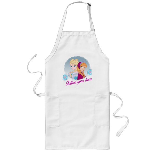Anna and Elsa | Follow Your Heart Long Apron (Front)