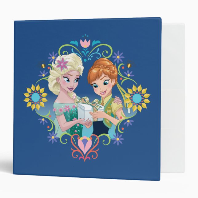 Anna and Elsa | Gift for Sister Binder (Front/Inside)