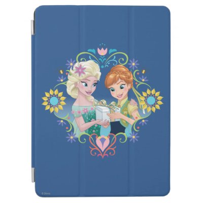 Anna and Elsa | Gift for Sister iPad Air Cover