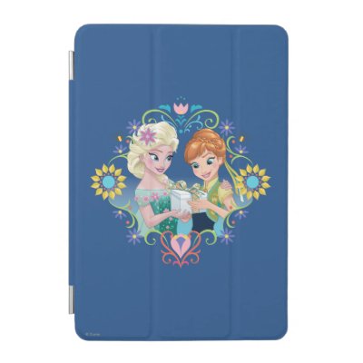 Anna and Elsa | Gift for Sister iPad Mini Cover