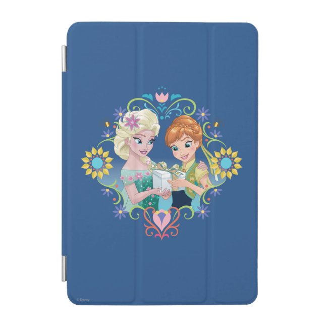 Anna and Elsa | Gift for Sister iPad Mini Cover (Front)