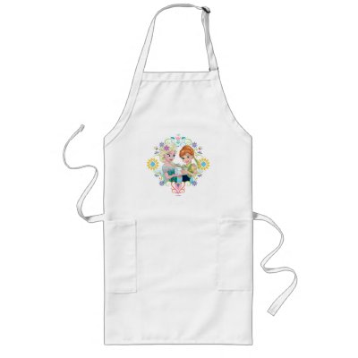 Anna and Elsa | Gift for Sister Long Apron