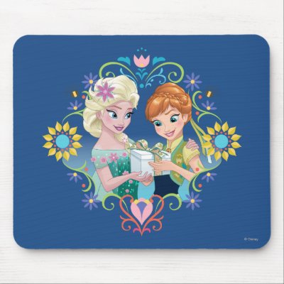 Anna and Elsa | Gift for Sister Mouse Pad