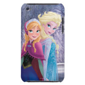 Anna and Elsa | Holding Hands Barely There iPod Cover (Back)