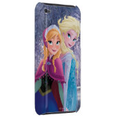 Anna and Elsa | Holding Hands Barely There iPod Cover (Back/Right)