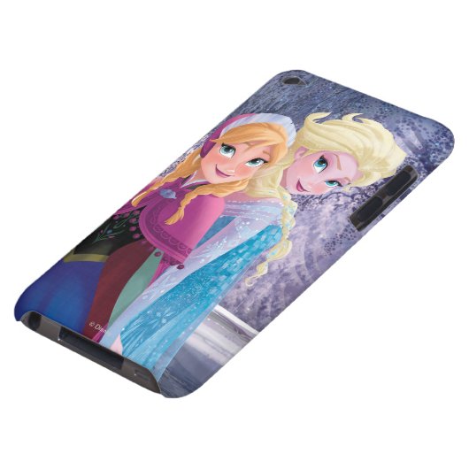 Anna and Elsa | Holding Hands Barely There iPod Cover (Bottom)