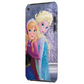 Anna and Elsa | Holding Hands Barely There iPod Cover (Back Left)