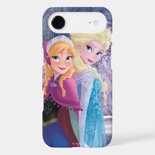 Anna and Elsa | Holding Hands Barely There iPod Cover (Back)
